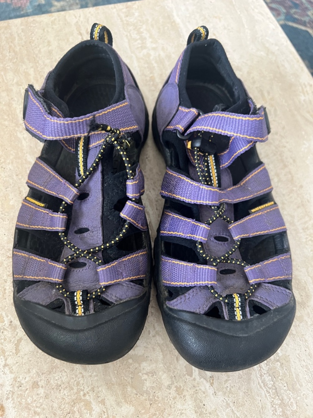 Keen Women’s Purple and Black Closed-Toe Outdoor Sandals